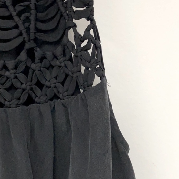 Joie Montara Macramé Sleeveless Silk Top - Picture 10 of 14